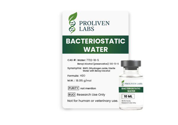 Bacteriostatic Water 10ML – Sterile Solution