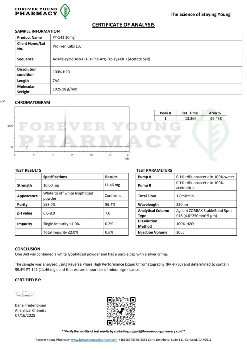 PT-141 (Bremelanotide) 10mg - Image 4