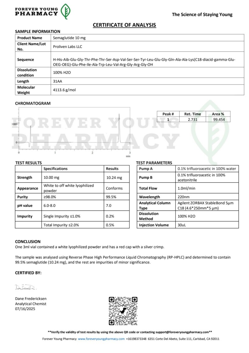 SEMA 10 mg Vial - Image 4