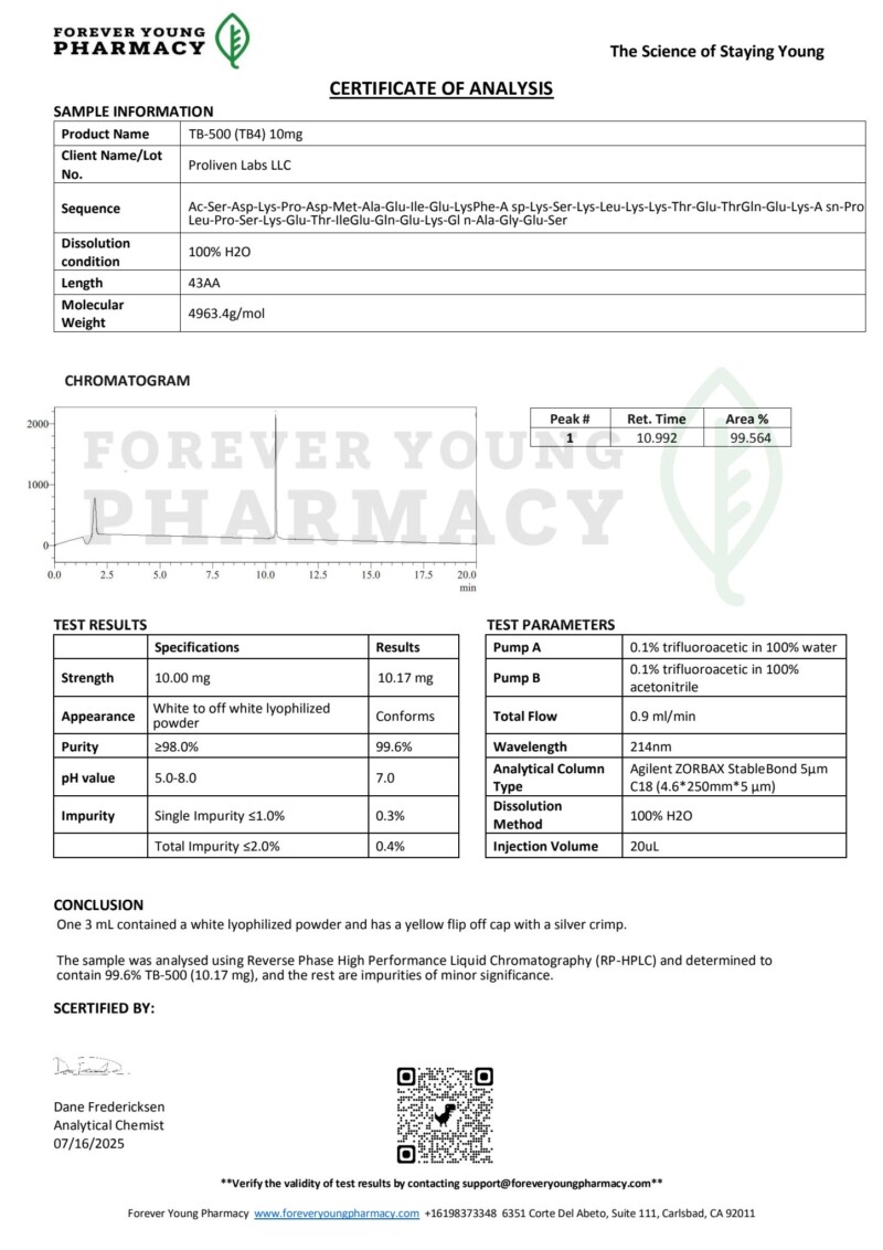 TB-500 10mg vial - Image 4