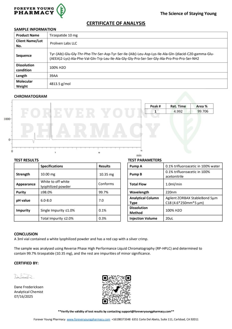 TIRZ 10 mg Vial - Image 3