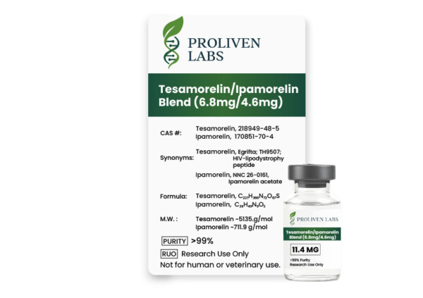 Tesamorelin/Ipamorelin Blend (6.8mg/4.60mg)