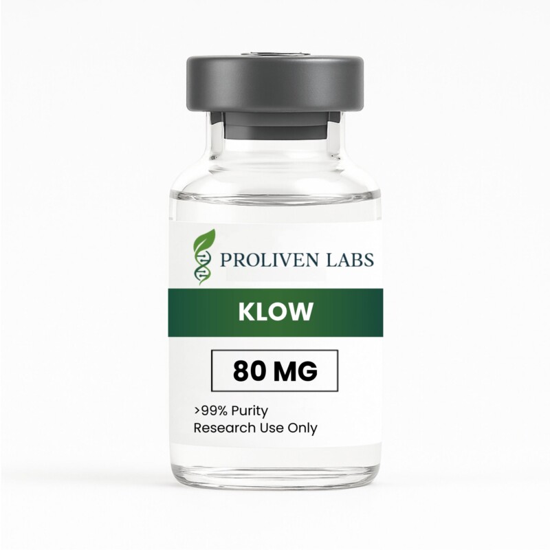 cjc 1295/ipamorelin cycle KLOW Peptide Blend 80mg (BPC-157 10mg / TB-500 10mg / KPV 10mg / GHK-Cu  50mg)