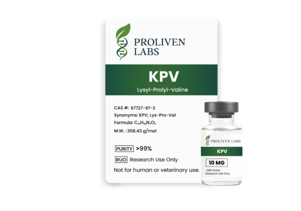 KPV(Lys-Pro-Val) 10mg Peptide Vial